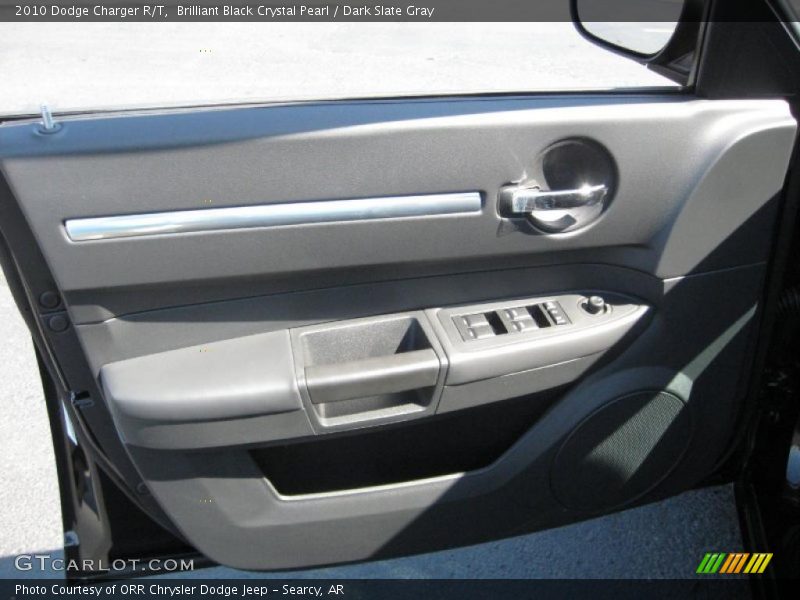 Brilliant Black Crystal Pearl / Dark Slate Gray 2010 Dodge Charger R/T