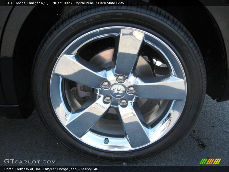 Brilliant Black Crystal Pearl / Dark Slate Gray 2010 Dodge Charger R/T