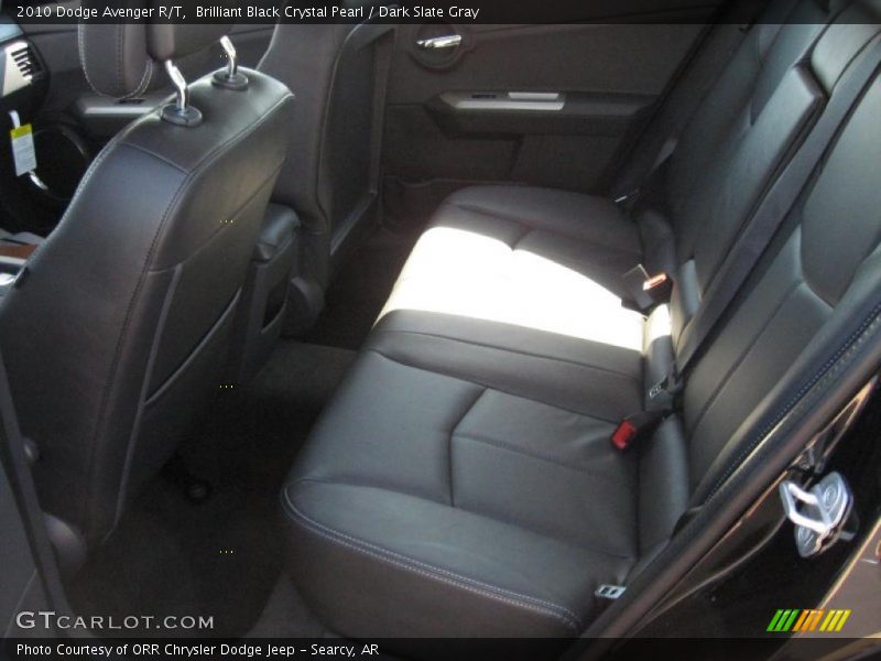 Brilliant Black Crystal Pearl / Dark Slate Gray 2010 Dodge Avenger R/T
