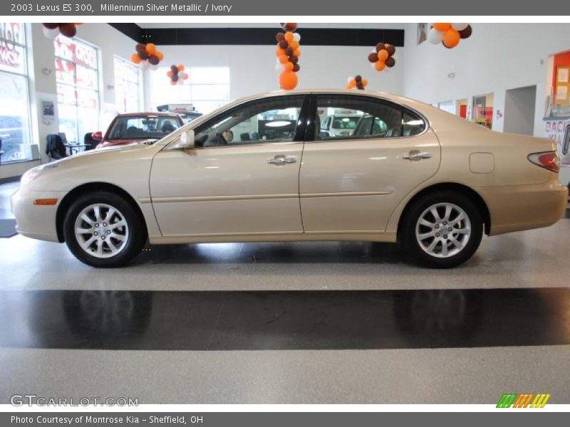 Millennium Silver Metallic / Ivory 2003 Lexus ES 300
