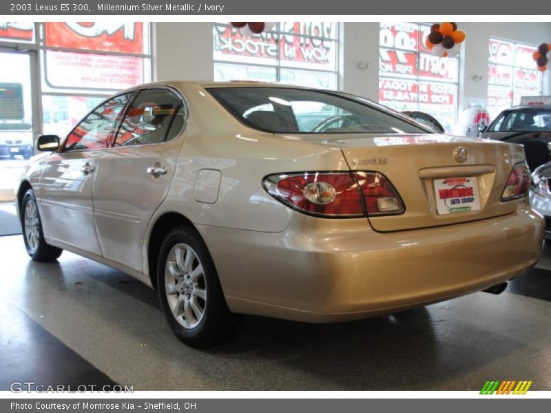 Millennium Silver Metallic / Ivory 2003 Lexus ES 300