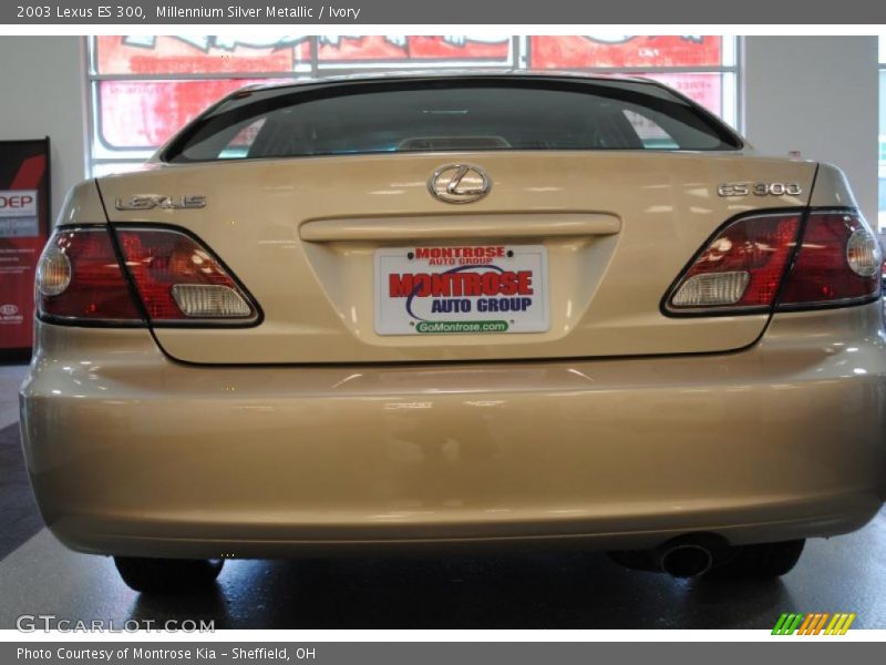 Millennium Silver Metallic / Ivory 2003 Lexus ES 300