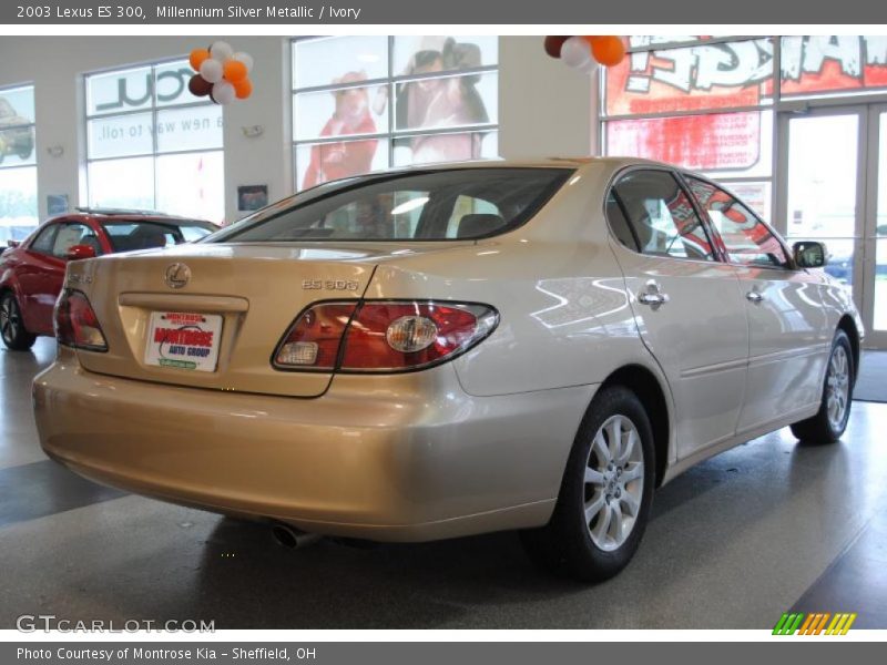Millennium Silver Metallic / Ivory 2003 Lexus ES 300