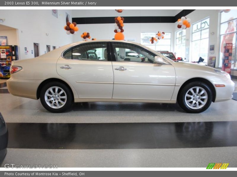 Millennium Silver Metallic / Ivory 2003 Lexus ES 300