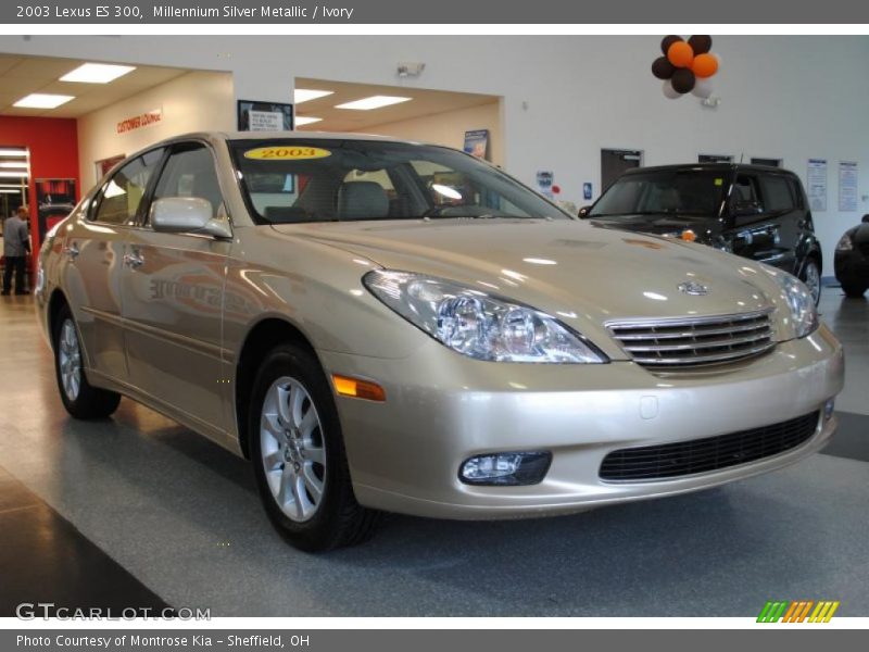 Millennium Silver Metallic / Ivory 2003 Lexus ES 300
