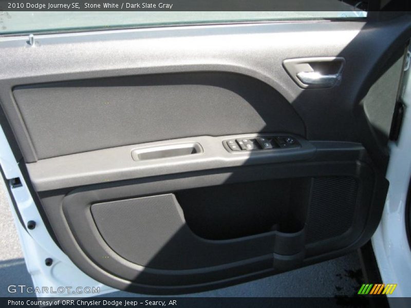 Stone White / Dark Slate Gray 2010 Dodge Journey SE