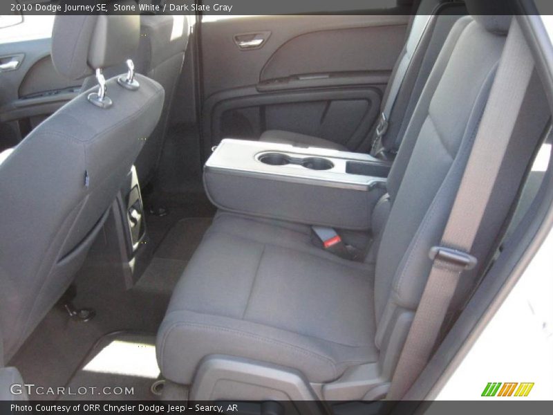 Stone White / Dark Slate Gray 2010 Dodge Journey SE