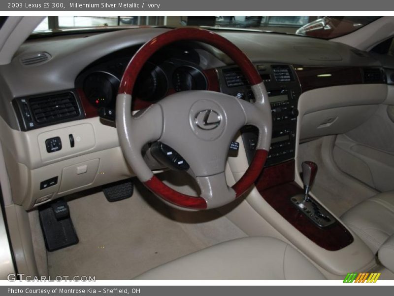 Millennium Silver Metallic / Ivory 2003 Lexus ES 300