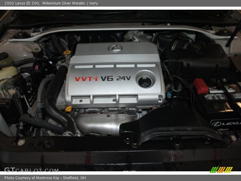 Millennium Silver Metallic / Ivory 2003 Lexus ES 300