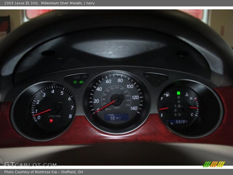Millennium Silver Metallic / Ivory 2003 Lexus ES 300