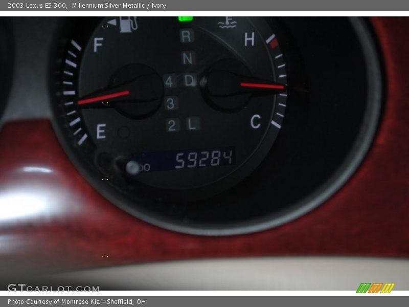 Millennium Silver Metallic / Ivory 2003 Lexus ES 300