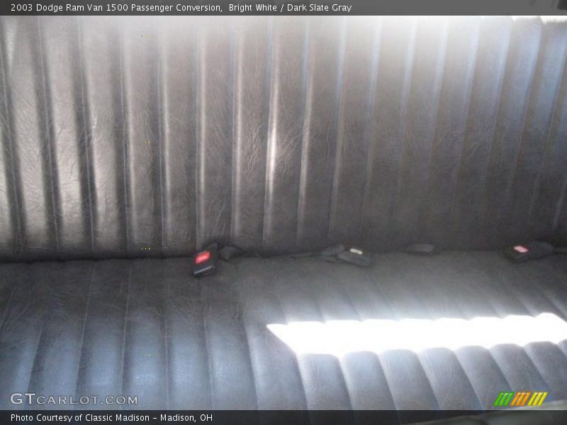 Bright White / Dark Slate Gray 2003 Dodge Ram Van 1500 Passenger Conversion