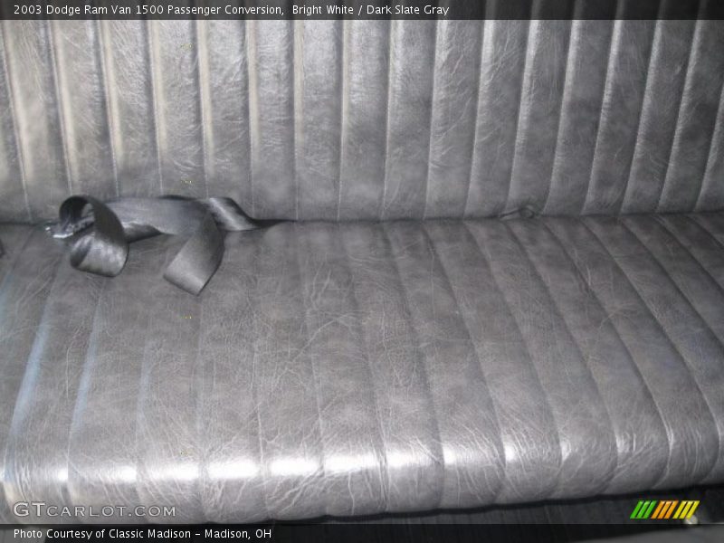 Bright White / Dark Slate Gray 2003 Dodge Ram Van 1500 Passenger Conversion