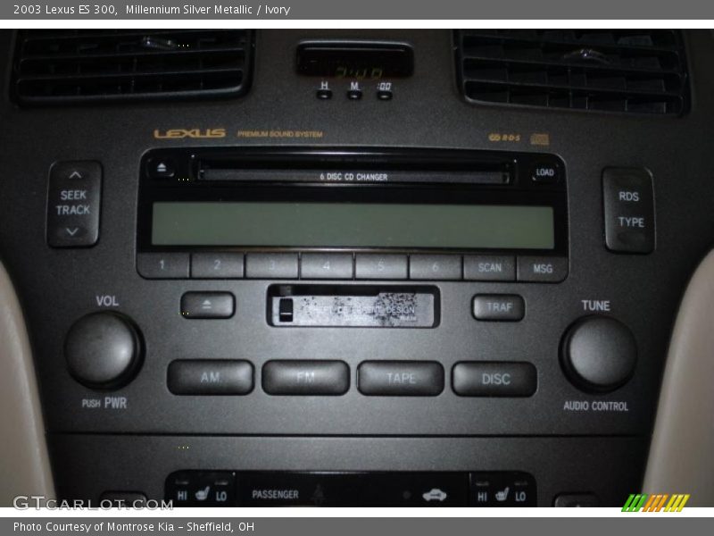 Millennium Silver Metallic / Ivory 2003 Lexus ES 300