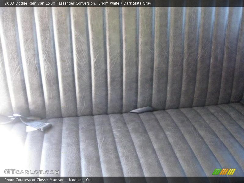 Bright White / Dark Slate Gray 2003 Dodge Ram Van 1500 Passenger Conversion