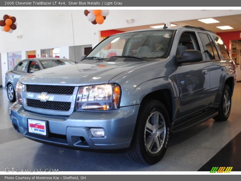 Silver Blue Metallic / Light Gray 2006 Chevrolet TrailBlazer LT 4x4