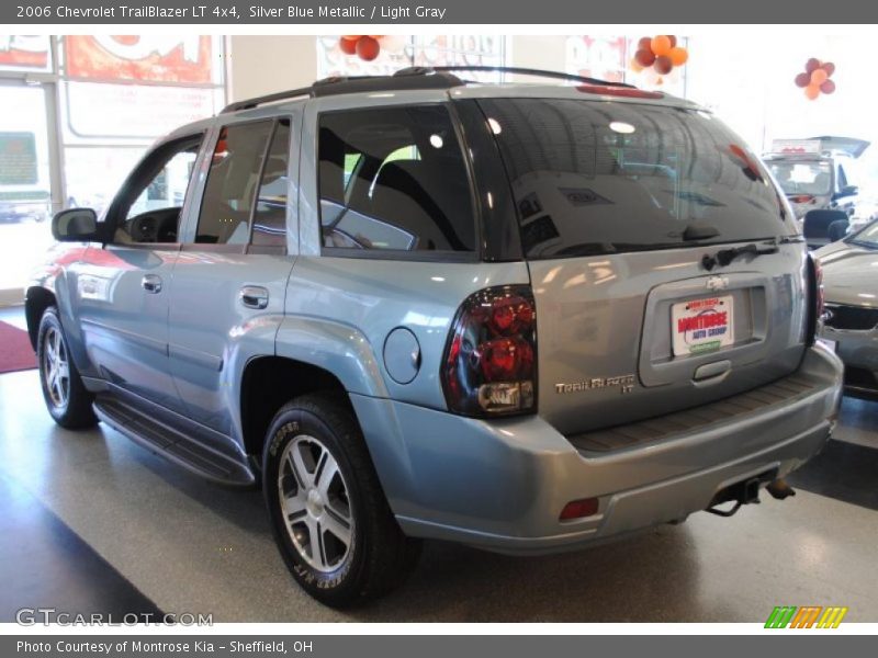 Silver Blue Metallic / Light Gray 2006 Chevrolet TrailBlazer LT 4x4