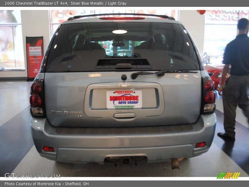 Silver Blue Metallic / Light Gray 2006 Chevrolet TrailBlazer LT 4x4