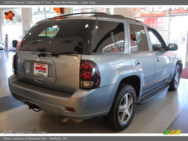 Silver Blue Metallic / Light Gray 2006 Chevrolet TrailBlazer LT 4x4
