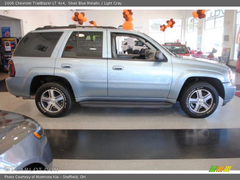 Silver Blue Metallic / Light Gray 2006 Chevrolet TrailBlazer LT 4x4