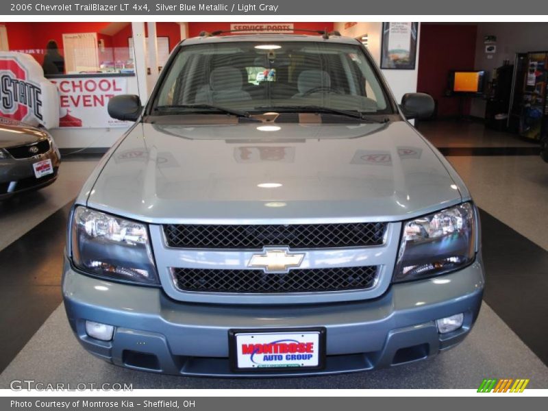 Silver Blue Metallic / Light Gray 2006 Chevrolet TrailBlazer LT 4x4