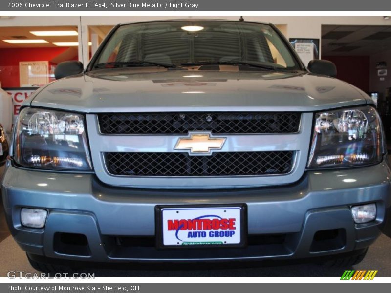 Silver Blue Metallic / Light Gray 2006 Chevrolet TrailBlazer LT 4x4