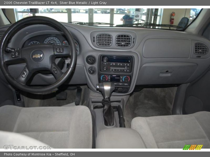 Silver Blue Metallic / Light Gray 2006 Chevrolet TrailBlazer LT 4x4