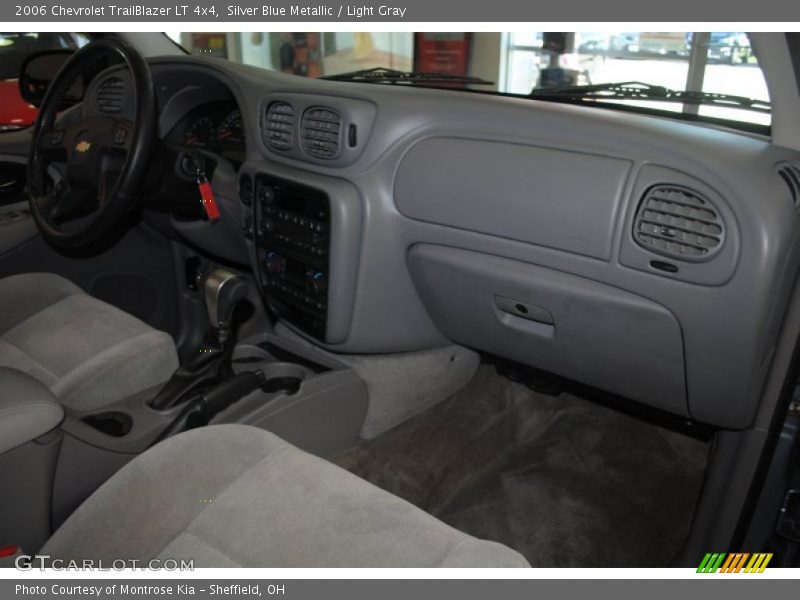 Silver Blue Metallic / Light Gray 2006 Chevrolet TrailBlazer LT 4x4
