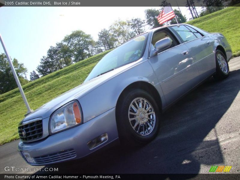 Blue Ice / Shale 2005 Cadillac DeVille DHS