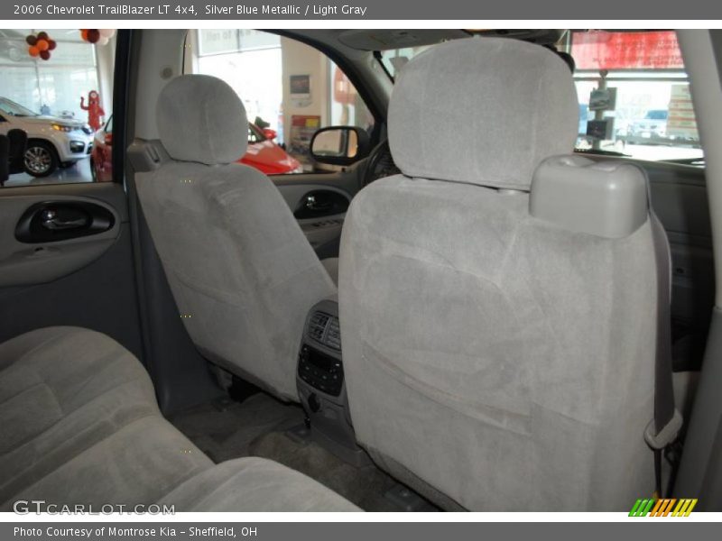 Silver Blue Metallic / Light Gray 2006 Chevrolet TrailBlazer LT 4x4