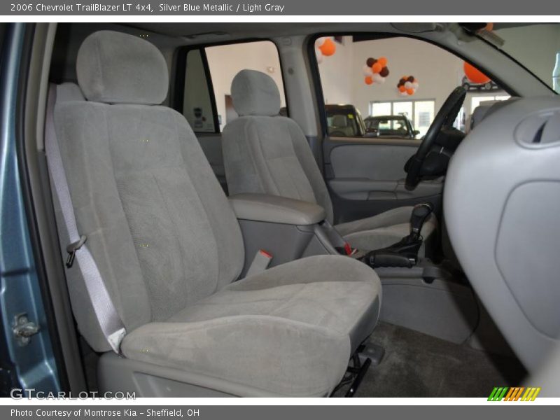 Silver Blue Metallic / Light Gray 2006 Chevrolet TrailBlazer LT 4x4