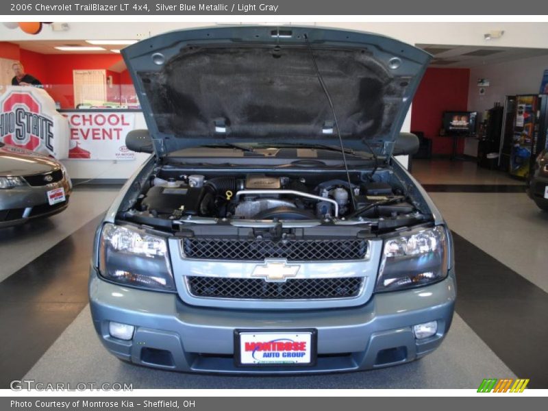 Silver Blue Metallic / Light Gray 2006 Chevrolet TrailBlazer LT 4x4