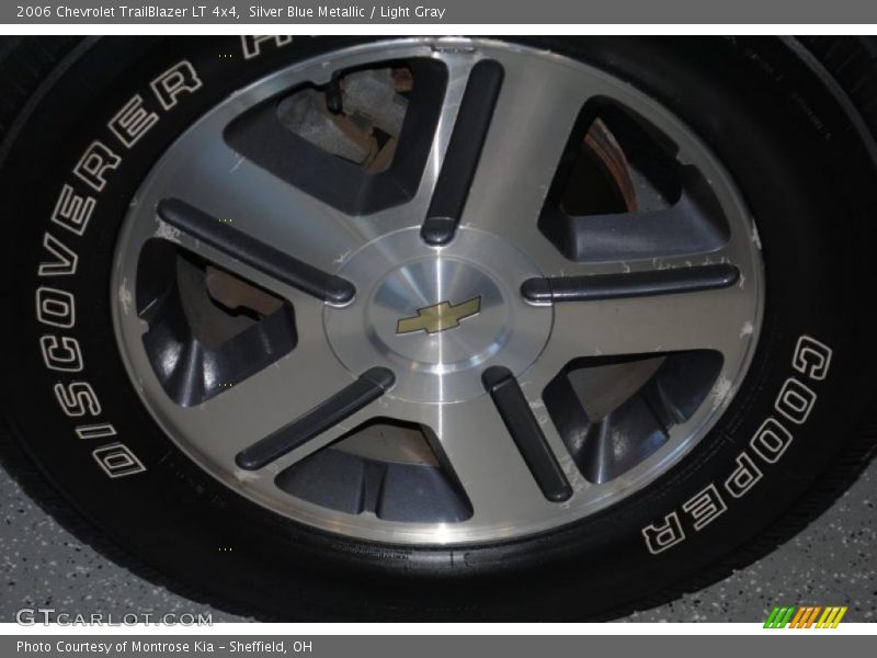 Silver Blue Metallic / Light Gray 2006 Chevrolet TrailBlazer LT 4x4