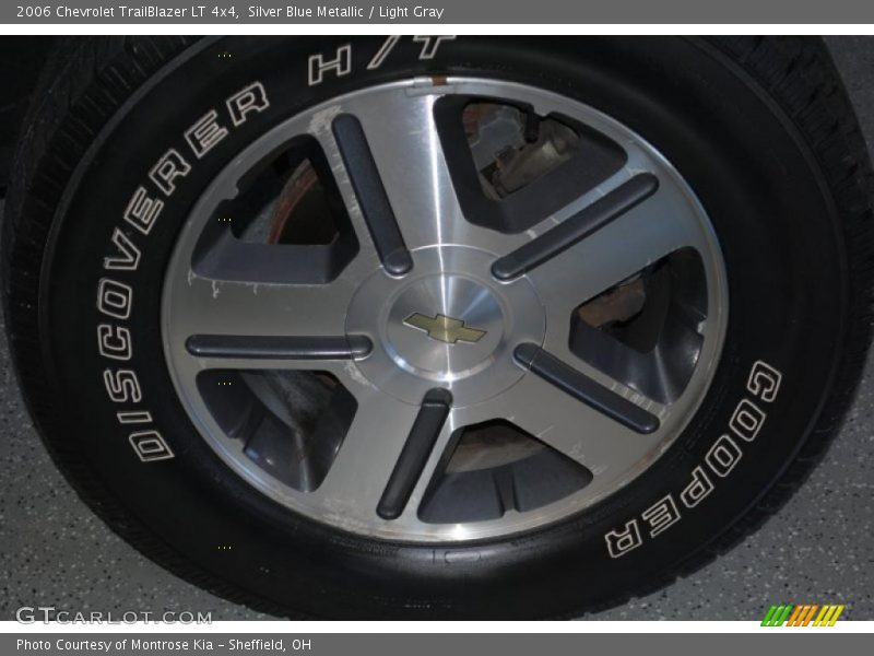 Silver Blue Metallic / Light Gray 2006 Chevrolet TrailBlazer LT 4x4