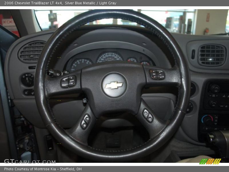 Silver Blue Metallic / Light Gray 2006 Chevrolet TrailBlazer LT 4x4