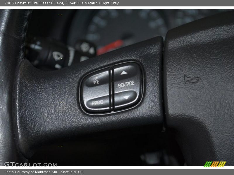 Silver Blue Metallic / Light Gray 2006 Chevrolet TrailBlazer LT 4x4