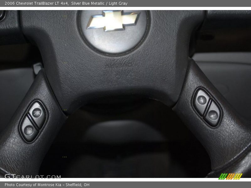 Silver Blue Metallic / Light Gray 2006 Chevrolet TrailBlazer LT 4x4