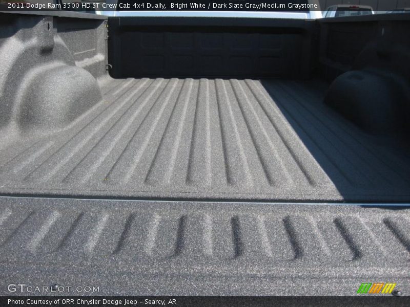 Bright White / Dark Slate Gray/Medium Graystone 2011 Dodge Ram 3500 HD ST Crew Cab 4x4 Dually