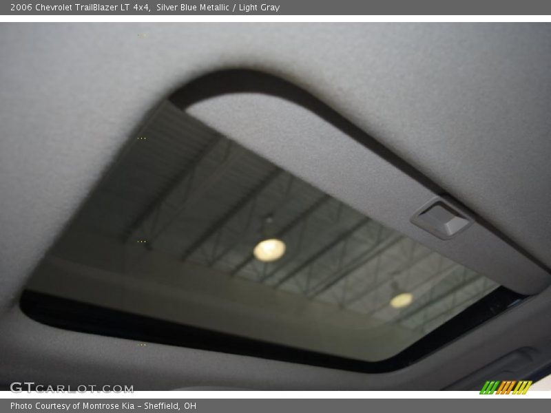 Silver Blue Metallic / Light Gray 2006 Chevrolet TrailBlazer LT 4x4