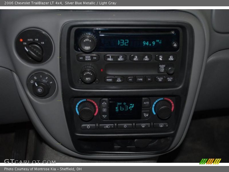 Silver Blue Metallic / Light Gray 2006 Chevrolet TrailBlazer LT 4x4
