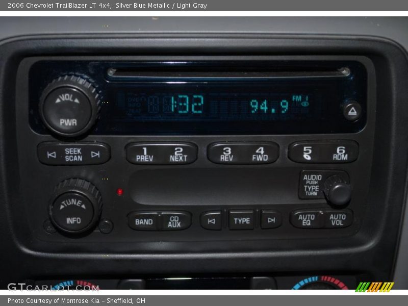 Silver Blue Metallic / Light Gray 2006 Chevrolet TrailBlazer LT 4x4
