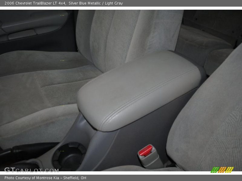 Silver Blue Metallic / Light Gray 2006 Chevrolet TrailBlazer LT 4x4