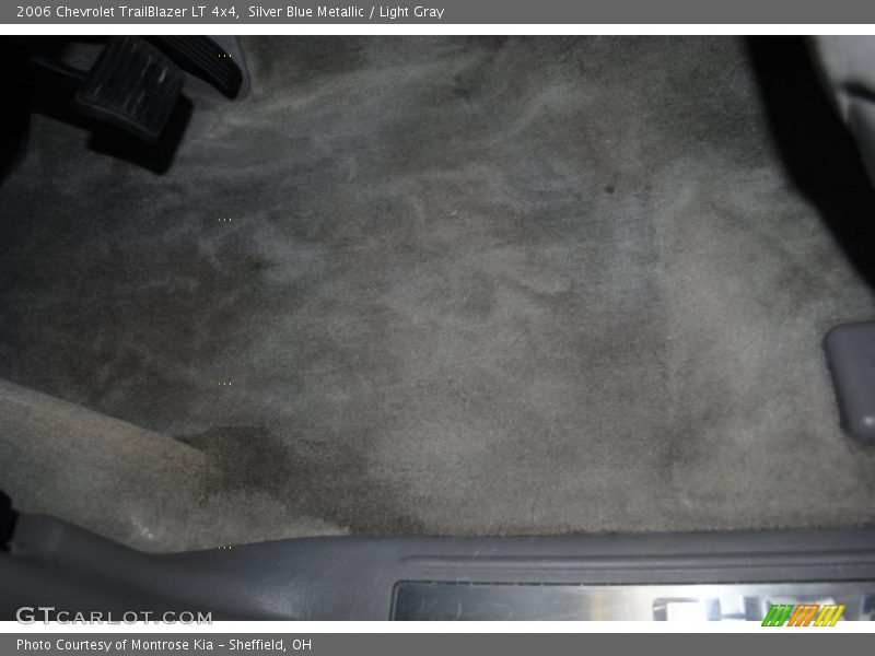 Silver Blue Metallic / Light Gray 2006 Chevrolet TrailBlazer LT 4x4