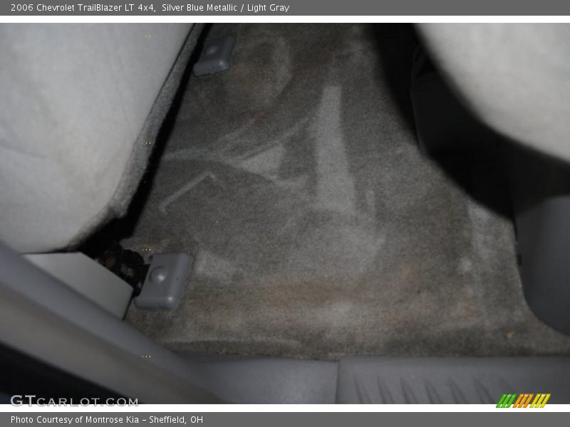 Silver Blue Metallic / Light Gray 2006 Chevrolet TrailBlazer LT 4x4