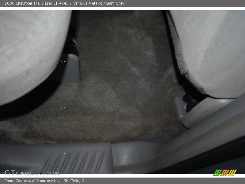 Silver Blue Metallic / Light Gray 2006 Chevrolet TrailBlazer LT 4x4