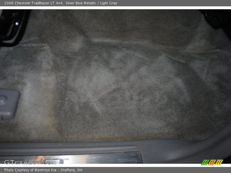 Silver Blue Metallic / Light Gray 2006 Chevrolet TrailBlazer LT 4x4