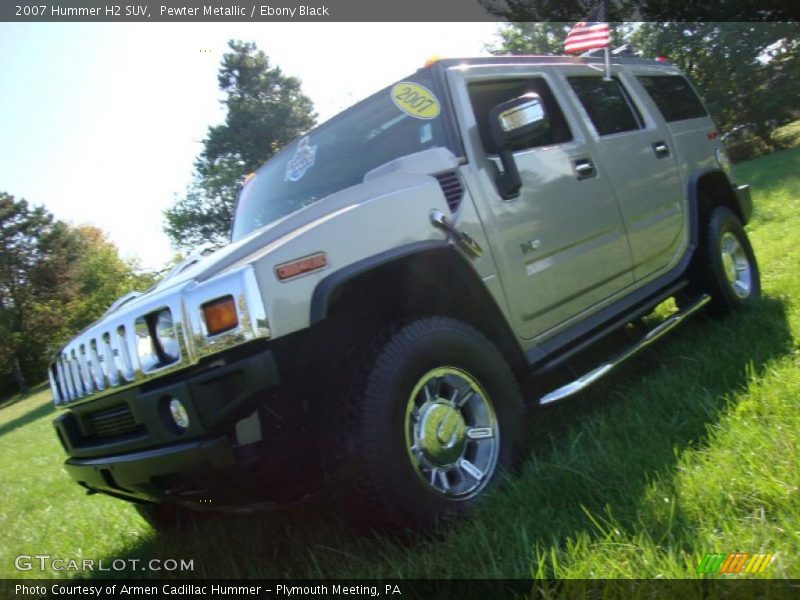 Pewter Metallic / Ebony Black 2007 Hummer H2 SUV