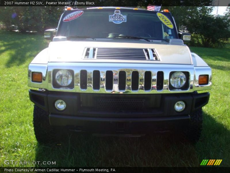 Pewter Metallic / Ebony Black 2007 Hummer H2 SUV