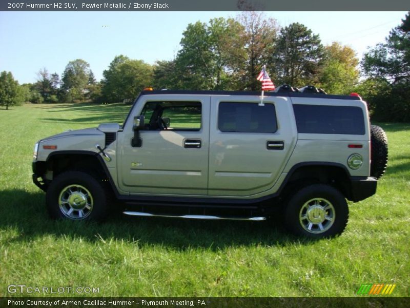 Pewter Metallic / Ebony Black 2007 Hummer H2 SUV