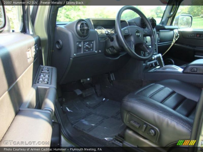 Pewter Metallic / Ebony Black 2007 Hummer H2 SUV